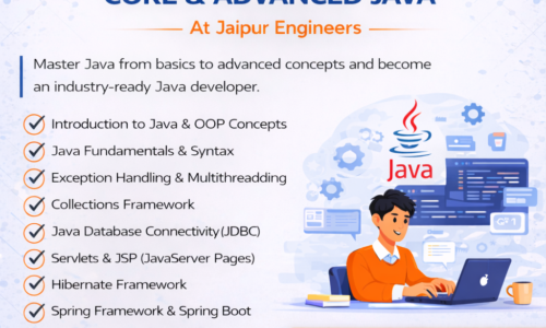 Java Tutorial for Beginners in Jaipur (2026 Guide) – Learn Core & Advanced Java