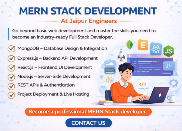 MERN Stack Development Course in Jaipur Jaipur Engineers MERN Stack Development Course in Jaipur Jaipur Engineers