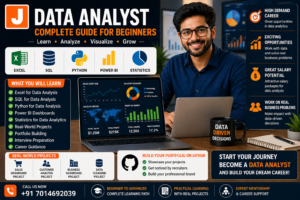Data Analyst Complete Guide for Beginners with Excel SQL Python Power BI and real world projects