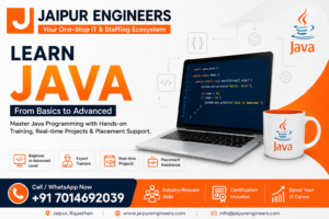 Java course in Jaipur by Jaipur Engineers with contact number +91 7014692039 learn Java from basics to advanced with placement support