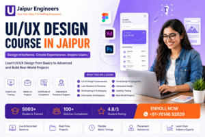 UI UX Design Course in Jaipur with Figma Adobe XD Training and Real World Projects