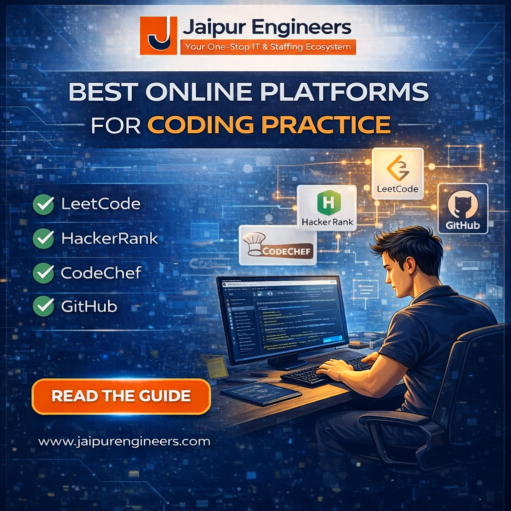 Student practicing coding problems on online programming platforms