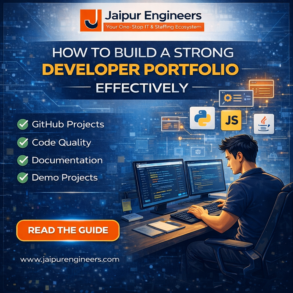 Student showcasing coding projects on GitHub developer portfolio