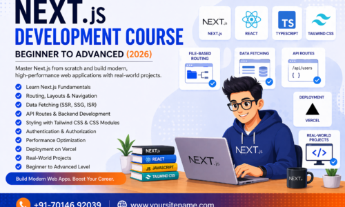 Next.js Course – Complete Beginner to Advanced Guide with Projects