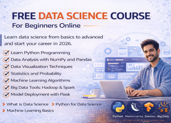 Free data science course for beginners (2) Free data science course for beginners online with Python machine learning and statistics step by step