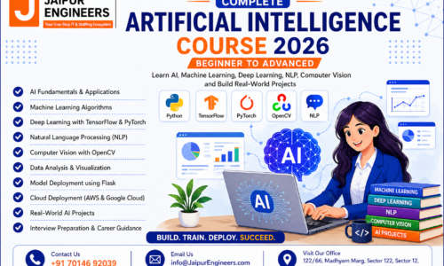 Aritificial Intelligence Course – Complete Guide with Machine Learning, Deep Learning, NLP & Projects