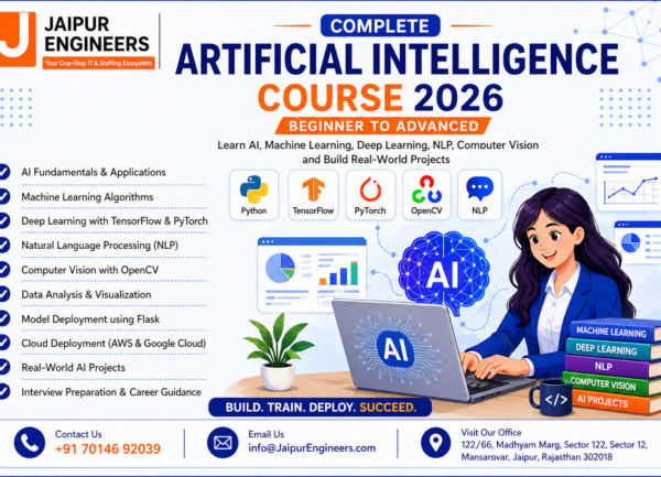 Artificial Intelligence course with Machine Learning Deep Learning NLP and Computer Vision