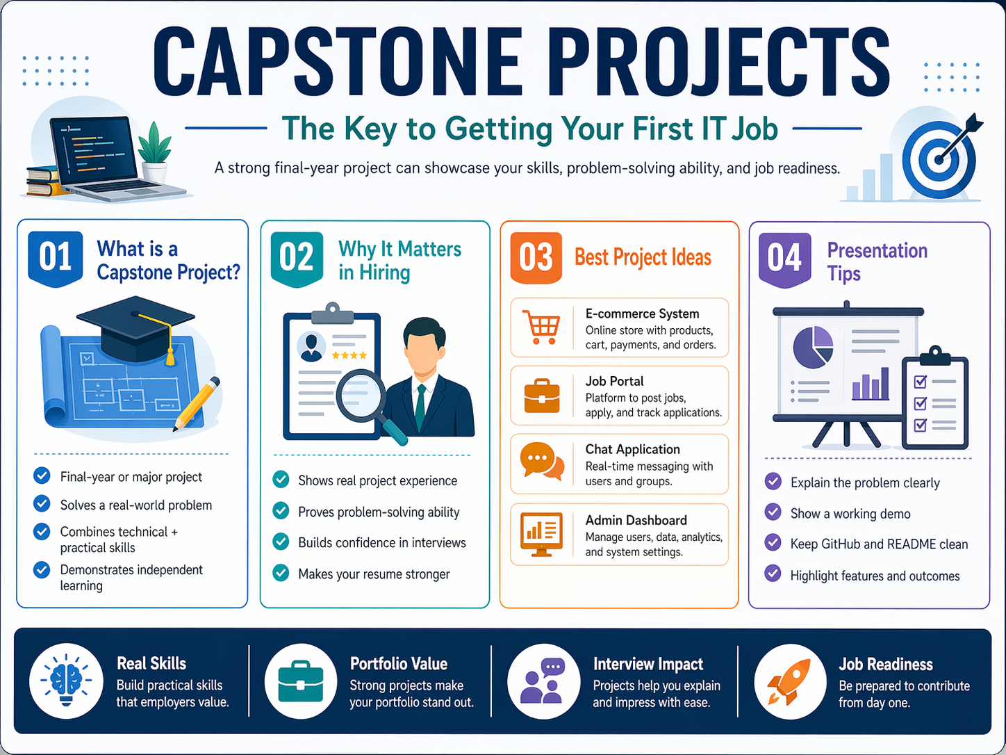Final year capstone projects helping IT students get jobs