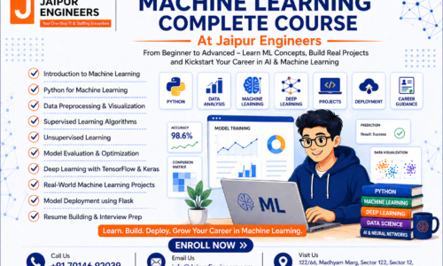 Machine Learning Course in Jaipur – Complete AI & ML Training with Projects