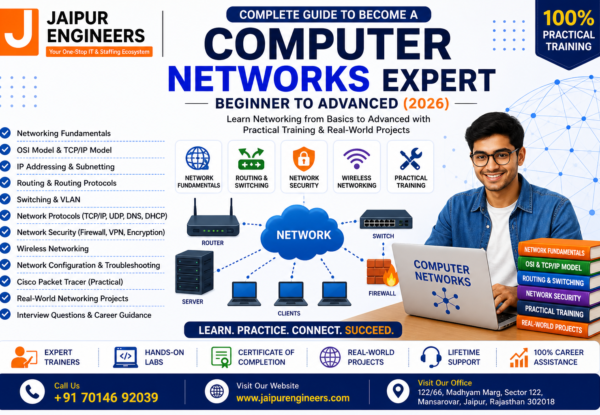 Computer Networks Course in Jaipur Complete Guide 2026 Networking Training Featured Image