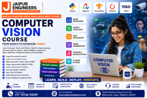 Computer Vision Course in Jaipur with OpenCV, YOLO, SSD, R-CNN and real-time AI projects