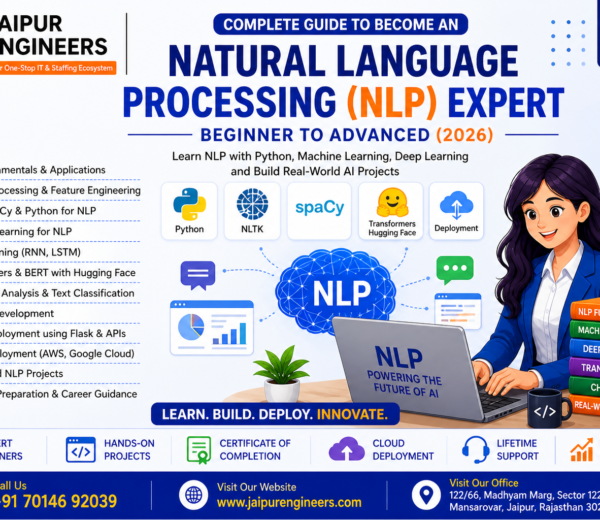 NLP Course in Jaipur 2026 | Learn Natural Language Processing Natural Language Processing NLP Course in Jaipur with Python Machine Learning Training