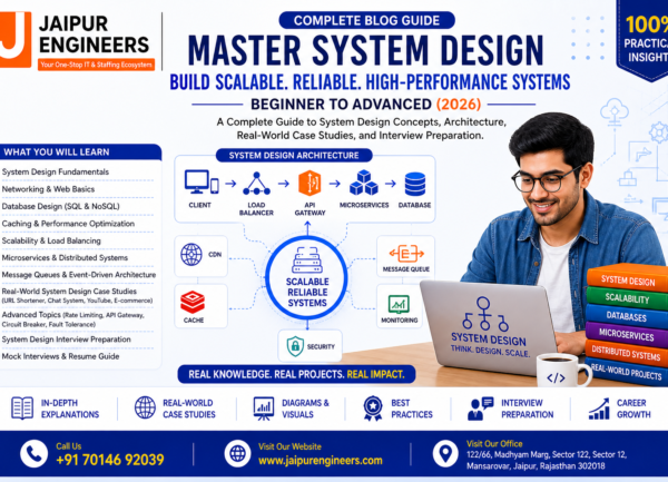 system design course in jaipur scalable architecture microservices distributed systems complete guide banner