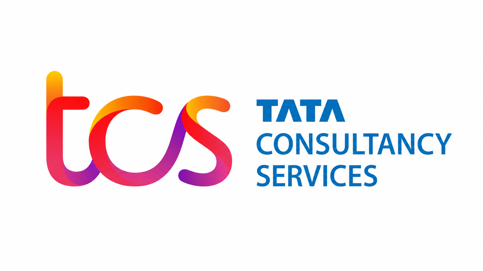 Tata Consultancy Services (TCS) company logo on a white background.